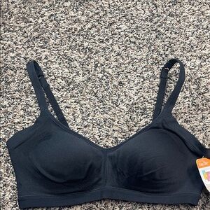 Warner's Classic Black Bra Underwire Free Size M | NWT